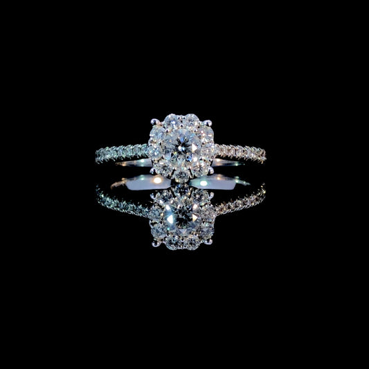 165425 - .75 ctw diamond ring