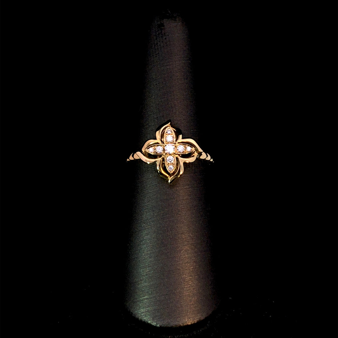 163220 - .09 ctw diamond ring