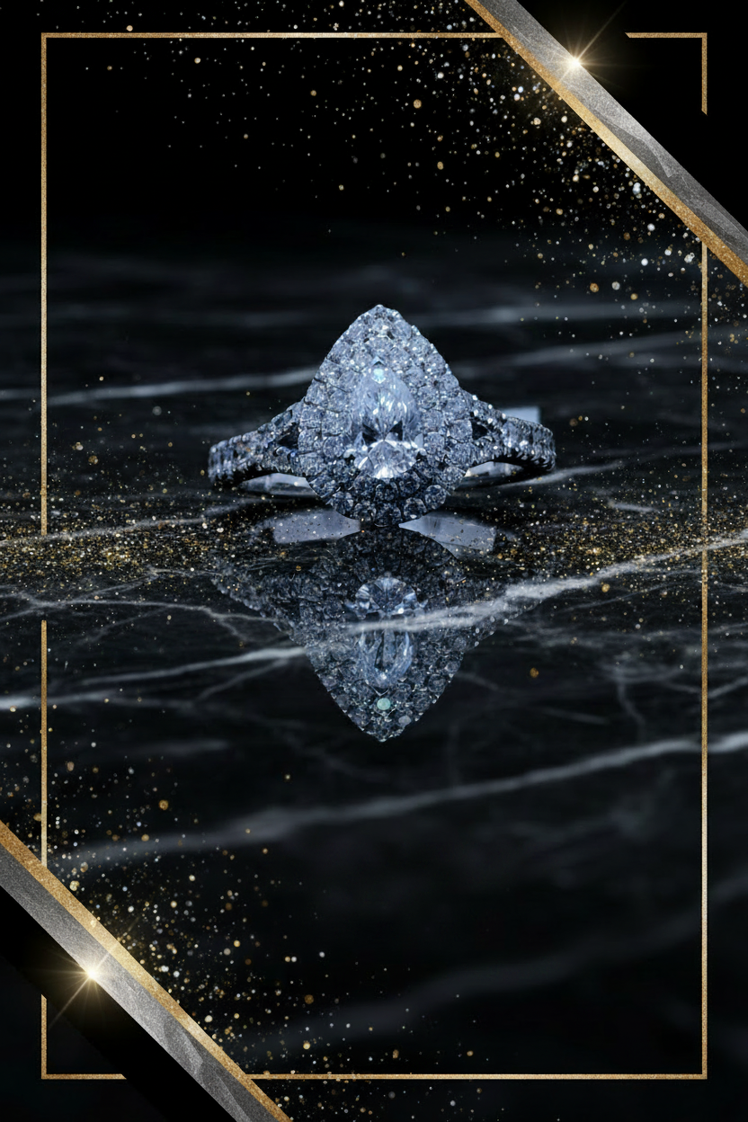158677 - .93 ctw pear shaped diamond ring