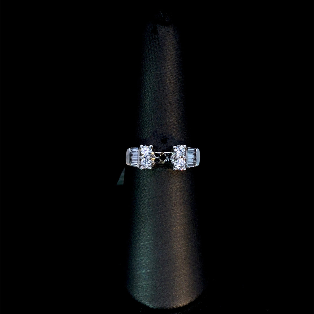161147 - .48 ctw diamond semi mount