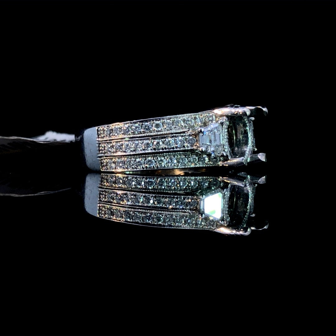 135969 - .75 ctw diamond semi mount
