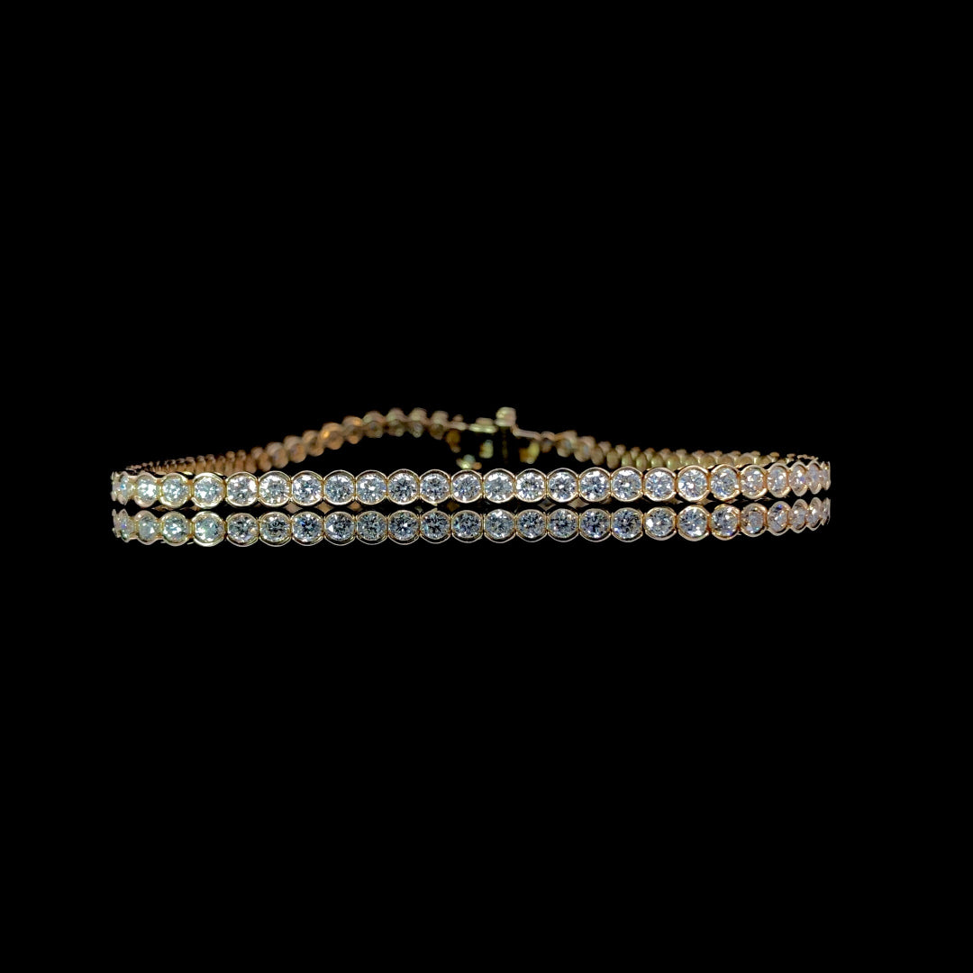 167594 - 2.90 ctw diamond bracelet