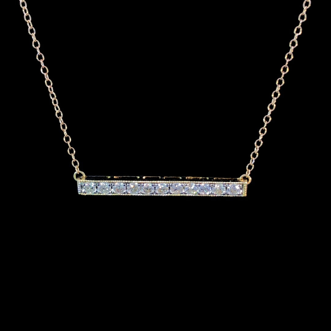 161135 - .50 ctw diamond necklace