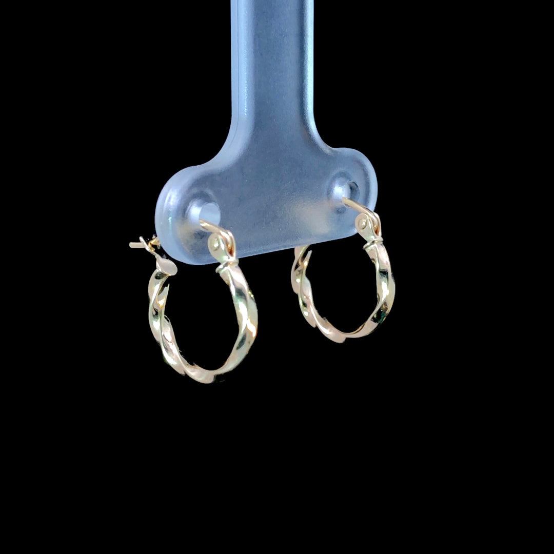 165523 - Gold hoops