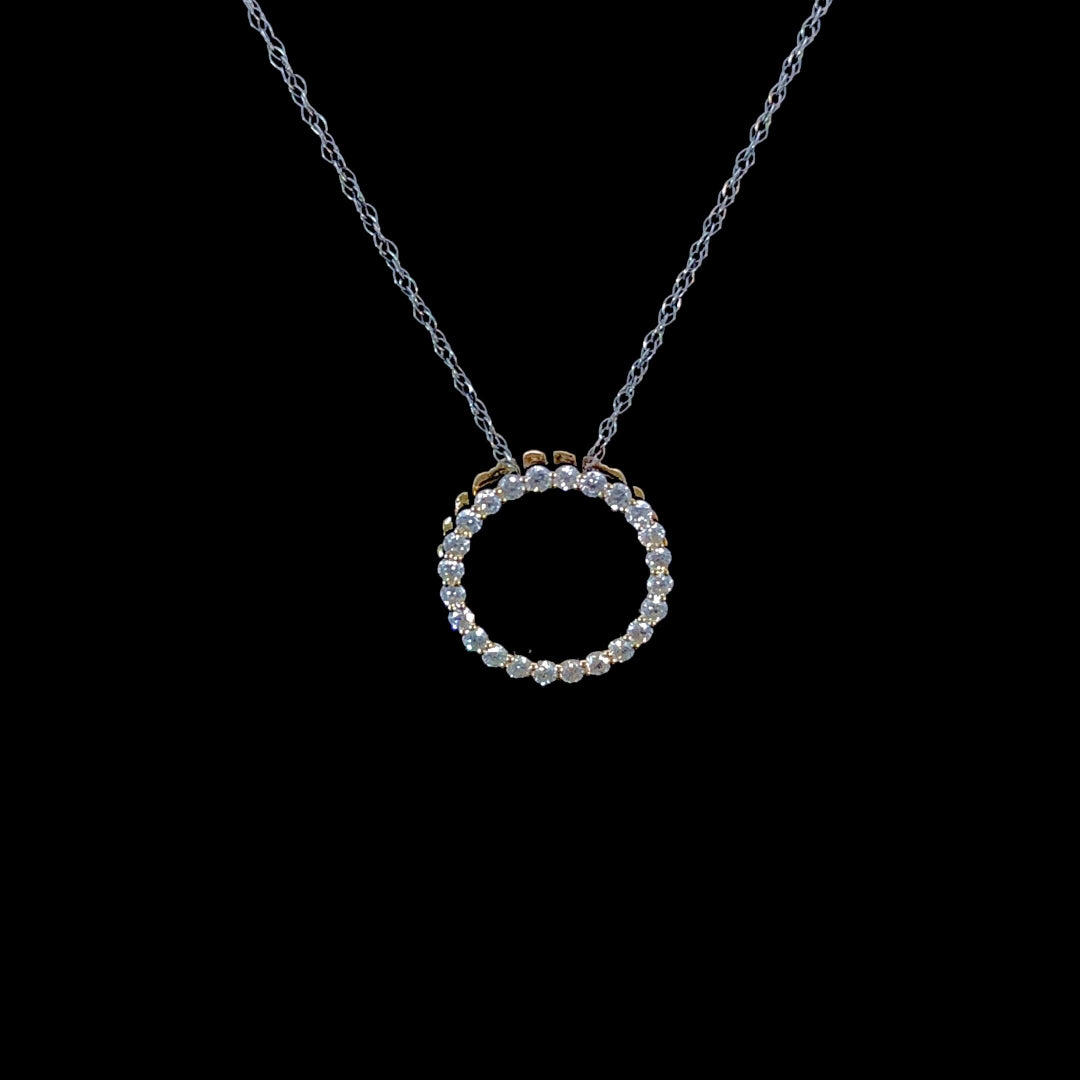 165314 - .33 ctw diamond pendant