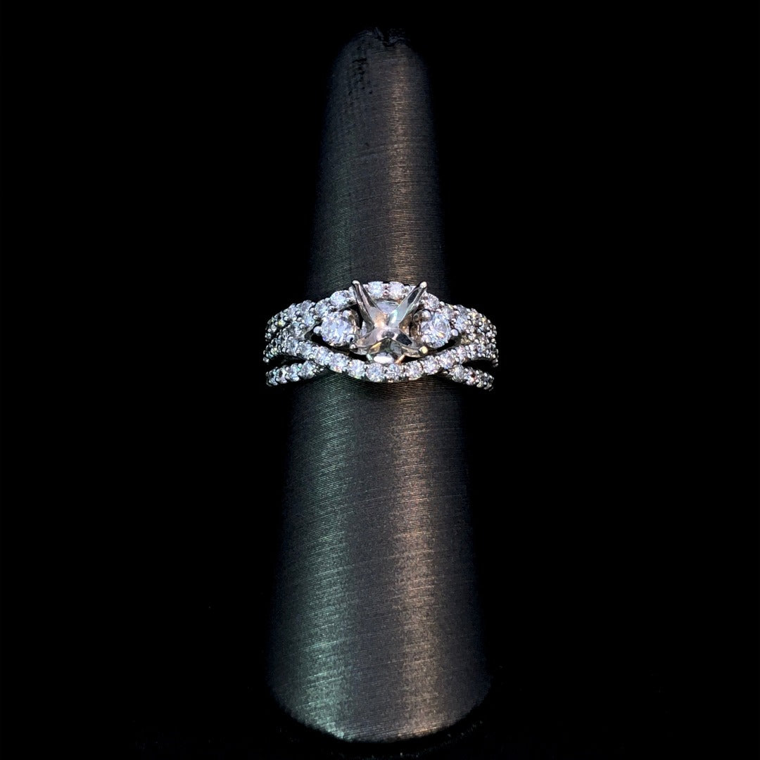 149772 - 1.15 ctw diamond semi mount