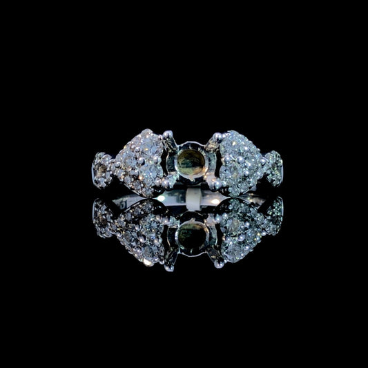 133557 - .70 ctw diamond semi mount