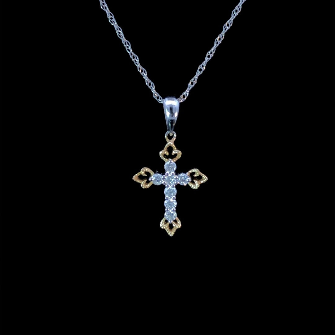 154811 - .15 ctw diamond pendant