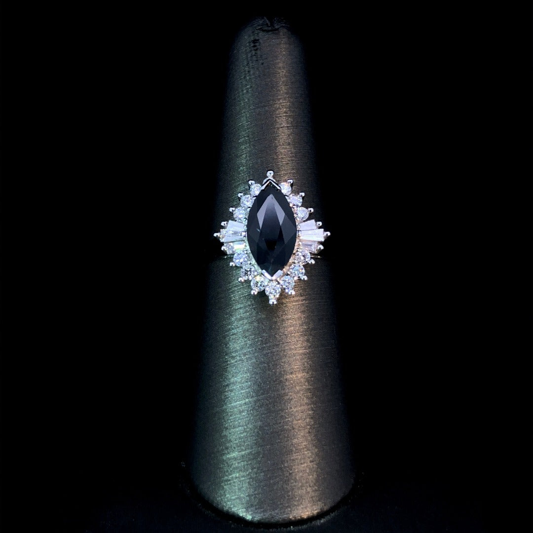 163107 - 2.61 ctw sapphire and diamond ring