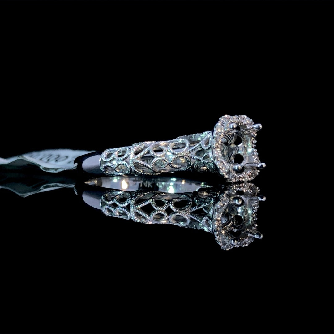 148089 - .15 ctw diamond semi mount