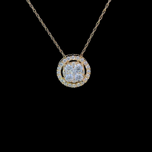165372 - .50 ctw diamond pendant