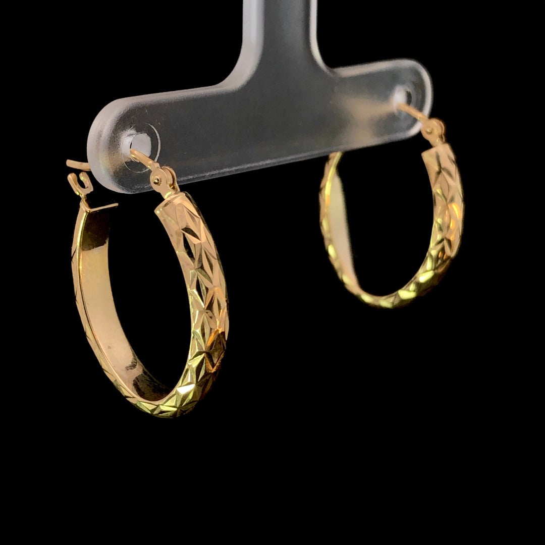 159031 - Gold hoops