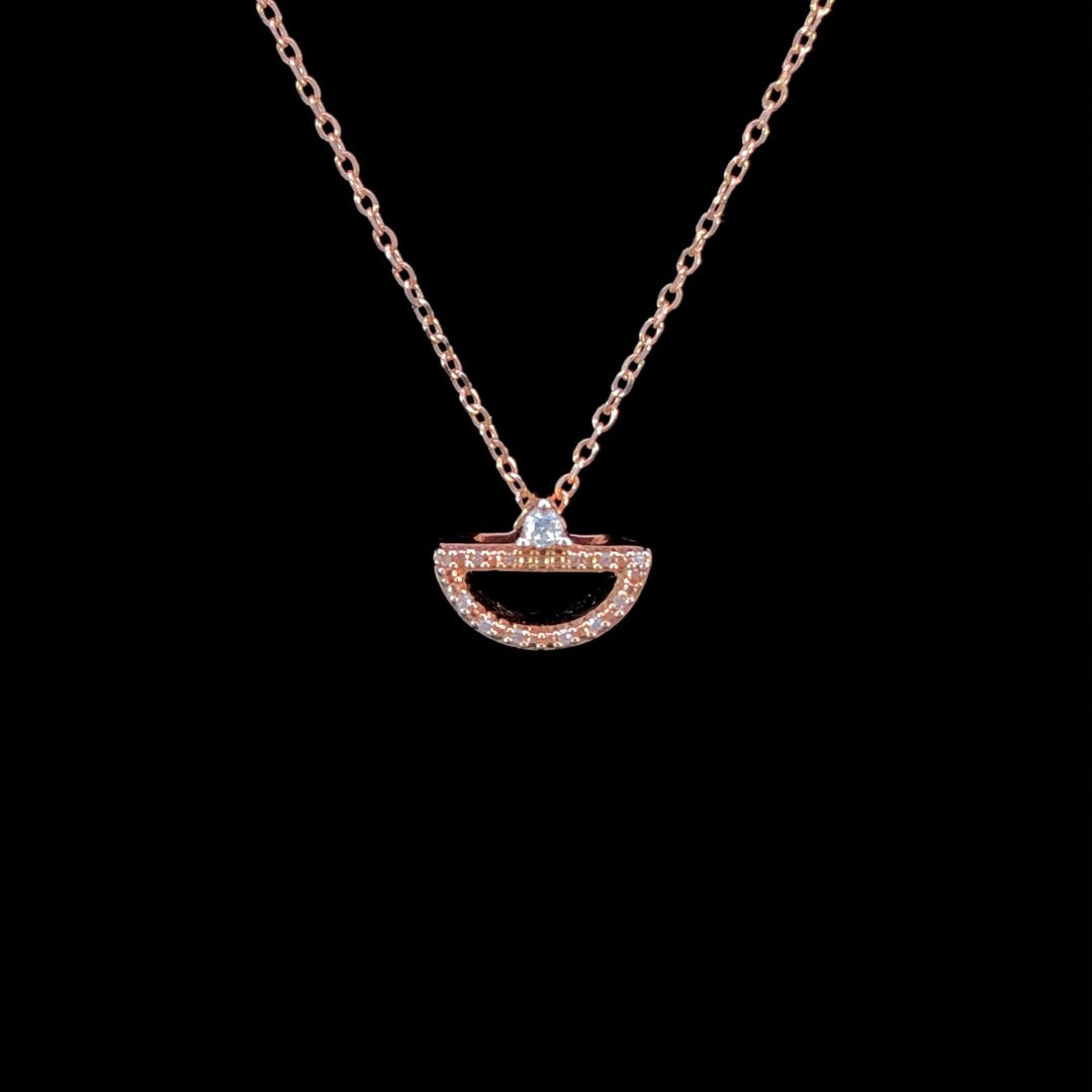 158751 - .08 ctw diamond pendant