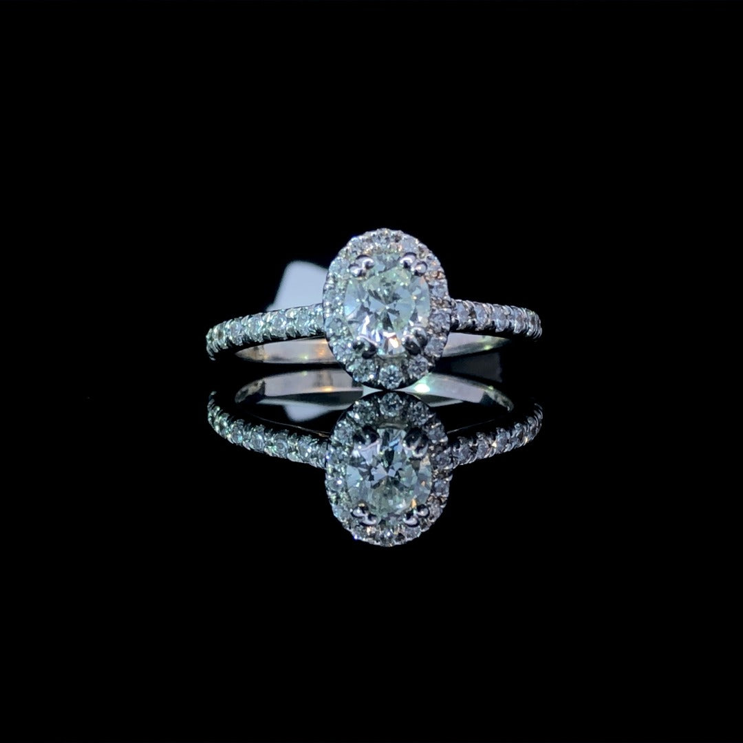 160659 - .75 ctw diamond ring