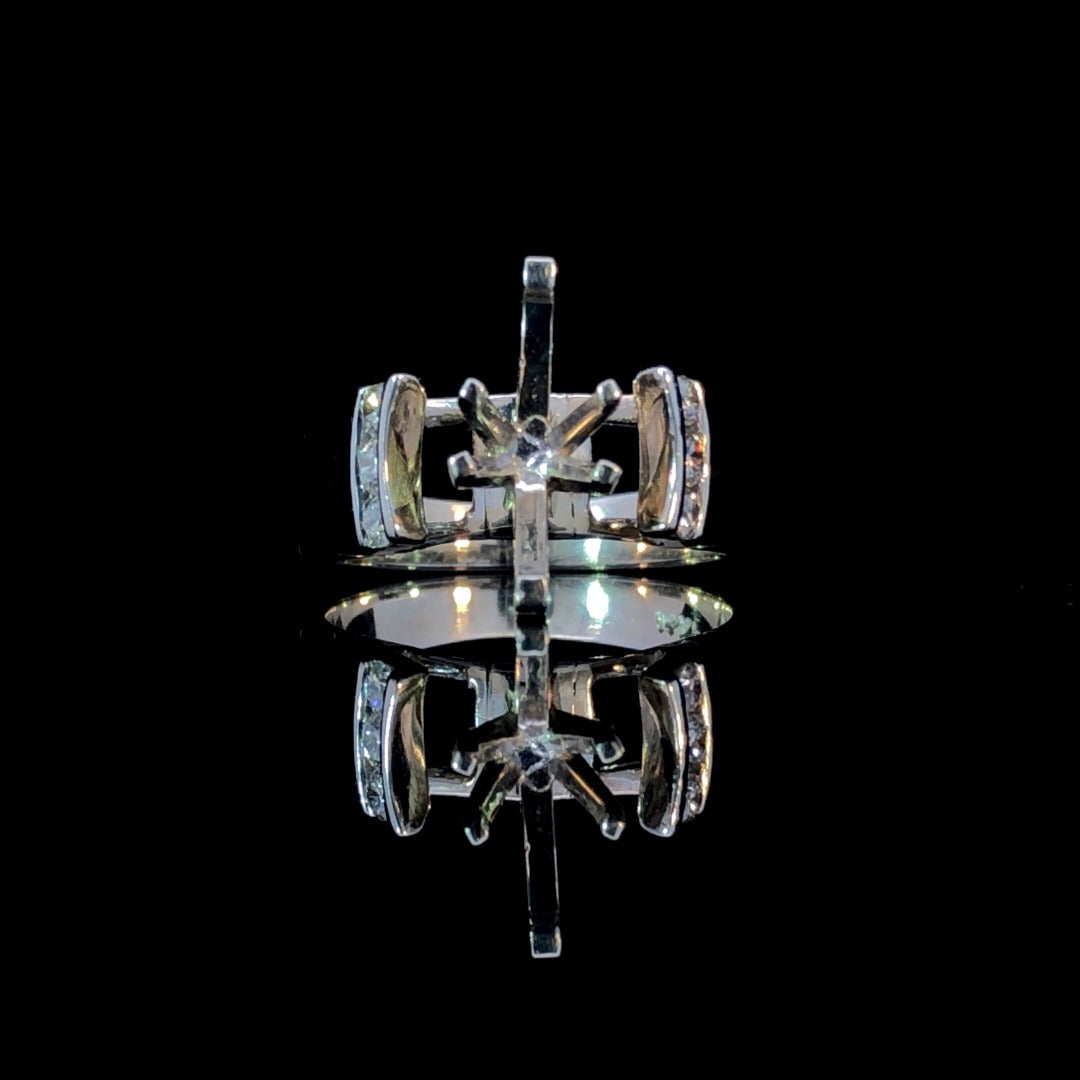 138909 - .25 ctw diamond semi mount