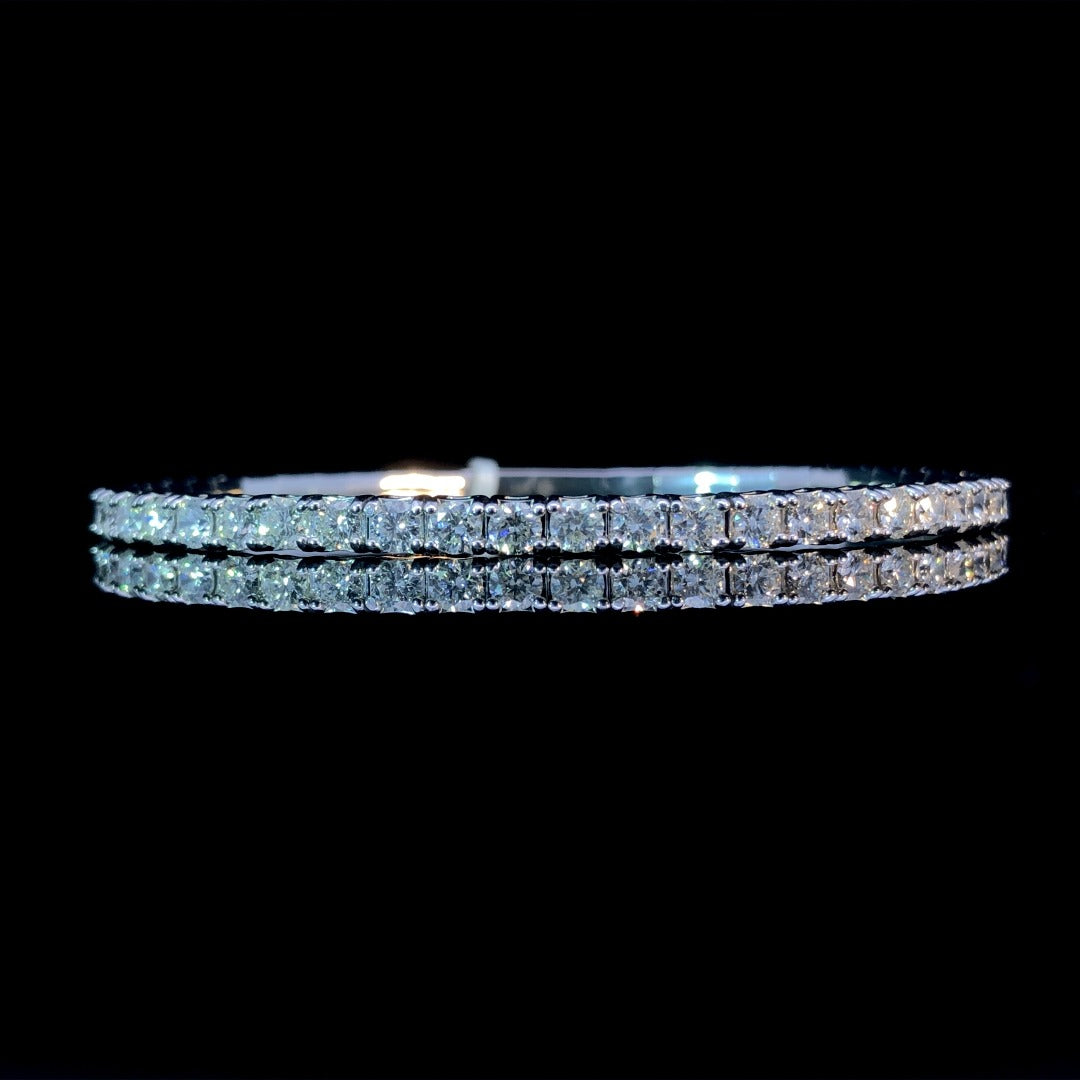 160509 - 4.91 ctw diamond bracelet