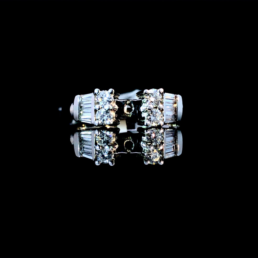 161147 - .48 ctw diamond semi mount