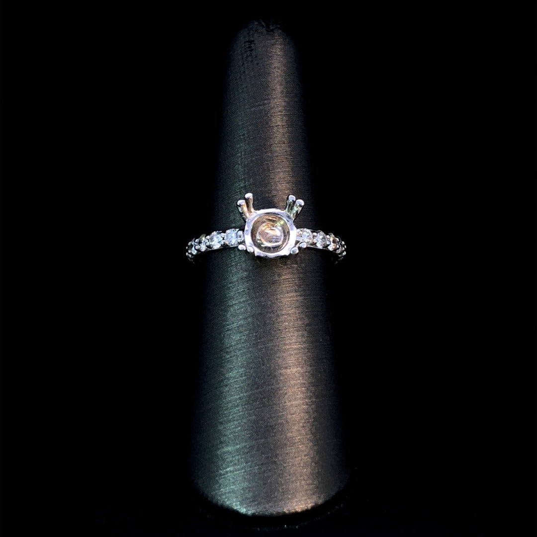 155172 - .70 ctw diamond semi mount