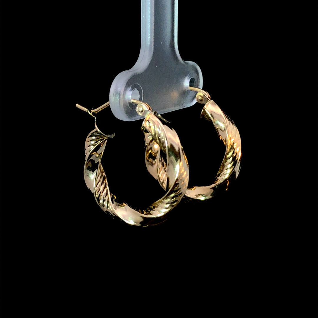 165753 - Gold hoops