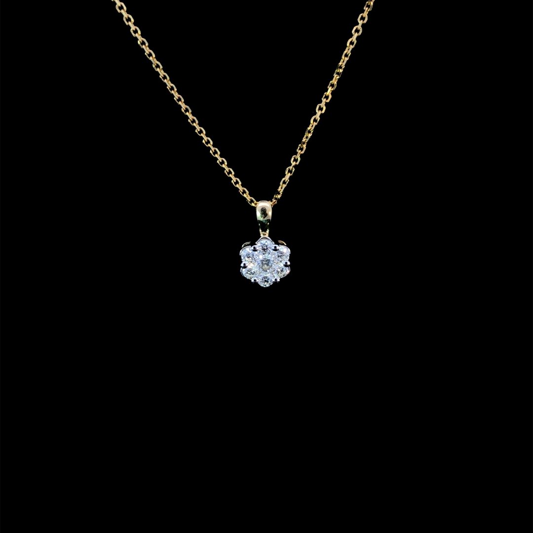 164224 - .33 ctw diamond pendant