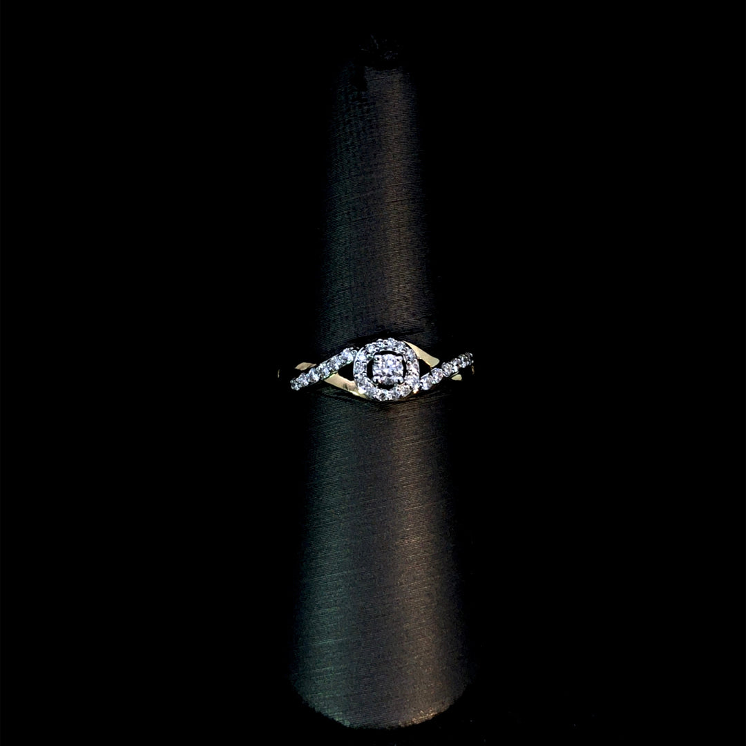 166606 - .29 ctw diamond ring