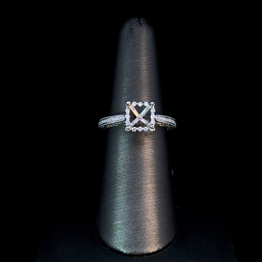 .30 ctw diamond semi mount