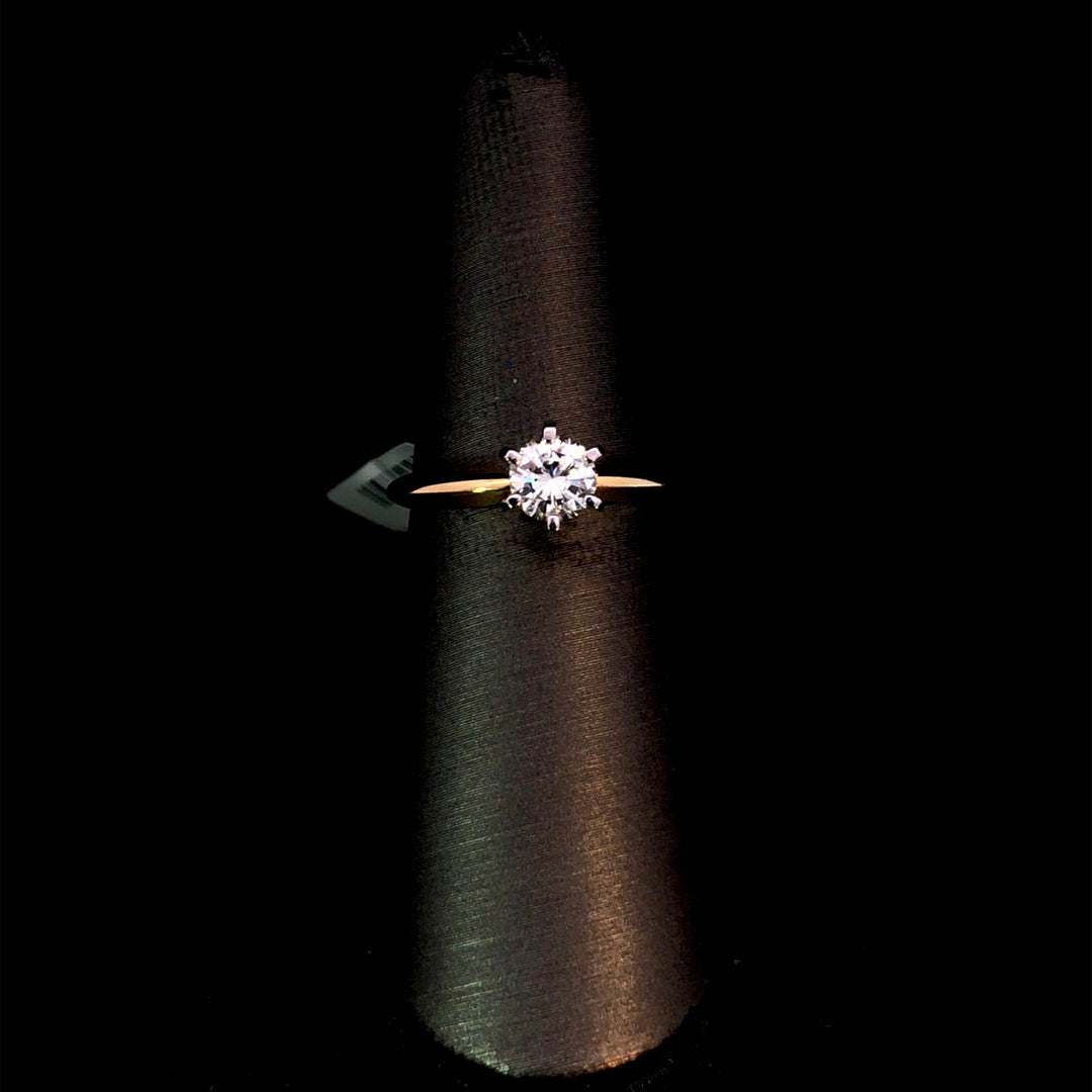 163070 - .59 ct diamond ring