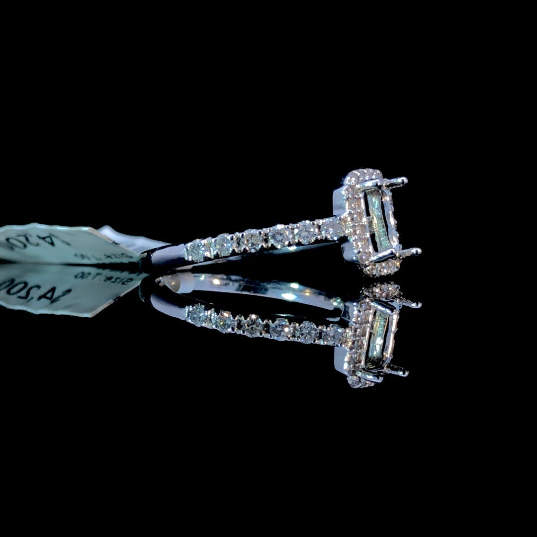 162630 - .41 ctw diamond semi mount