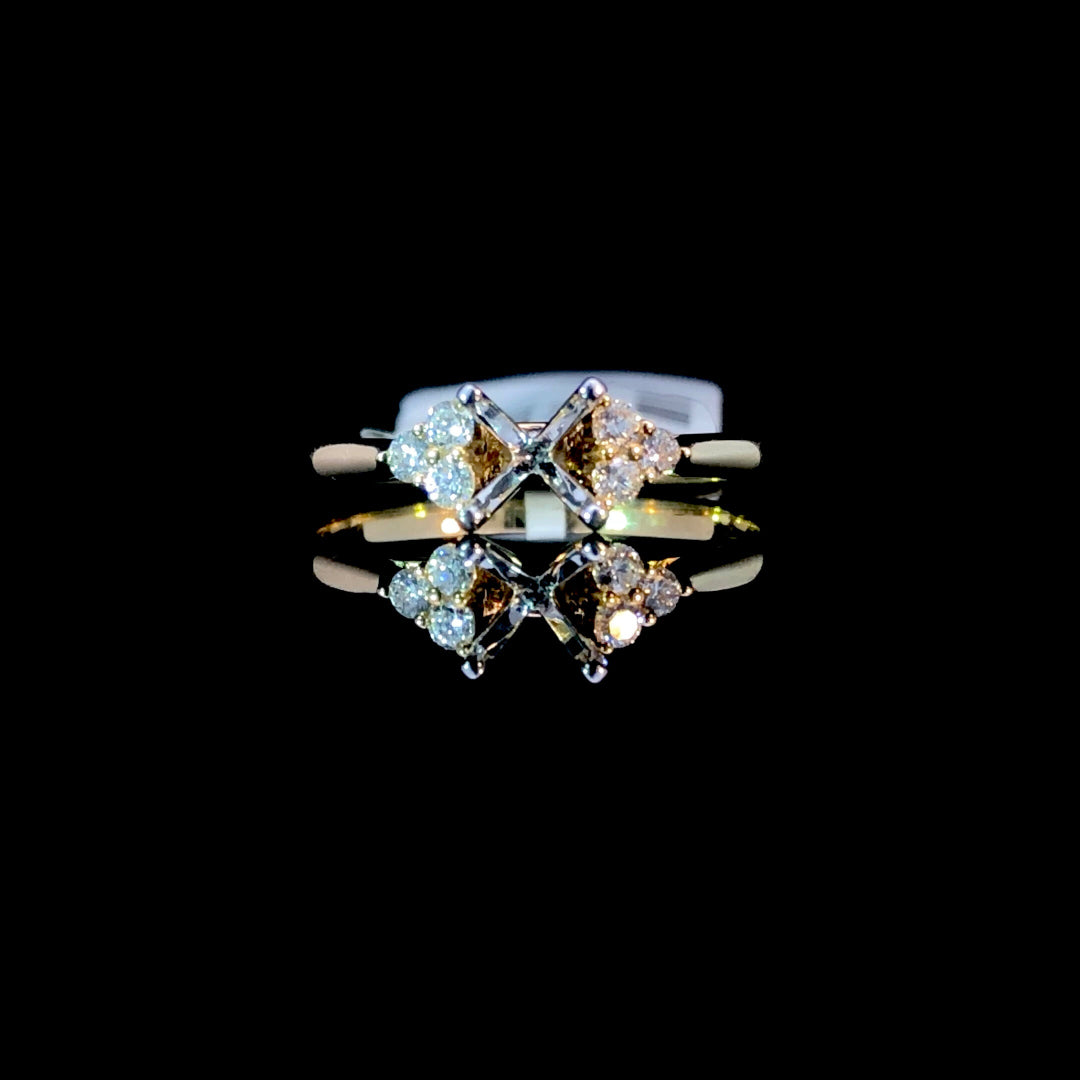 162961 - .15 ctw diamond semi mount