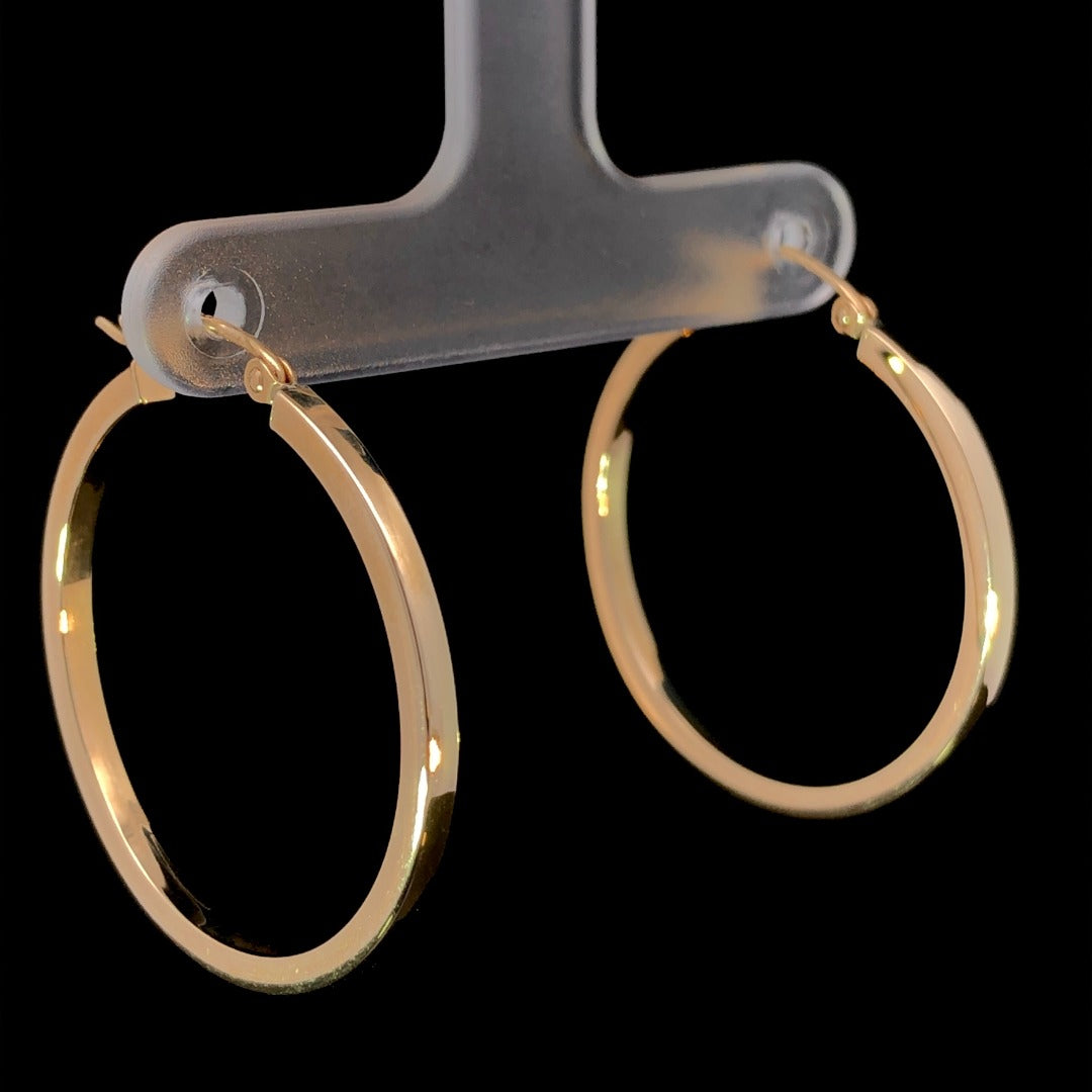 153830 - Gold hoops