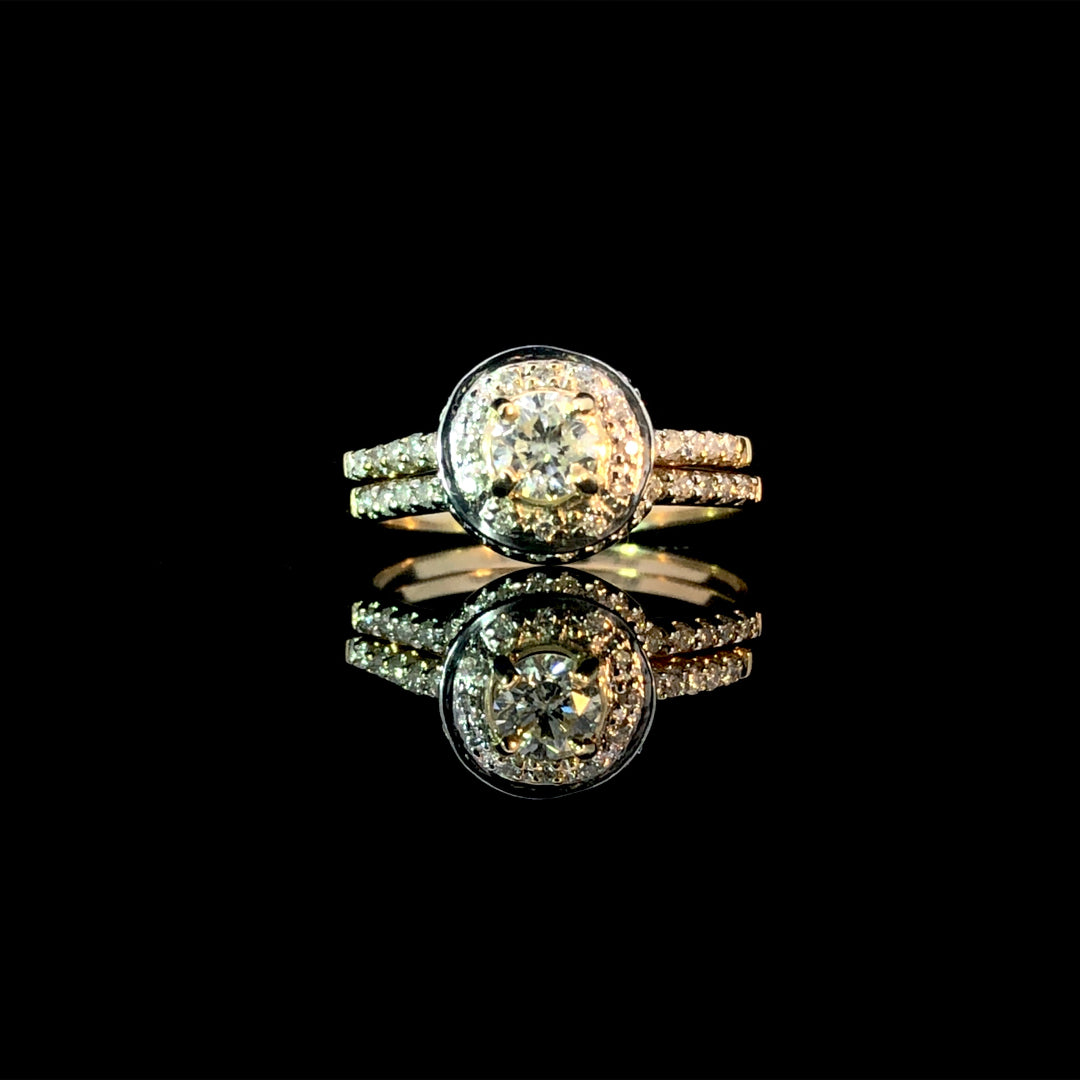164801 - .77 ctw diamond ring