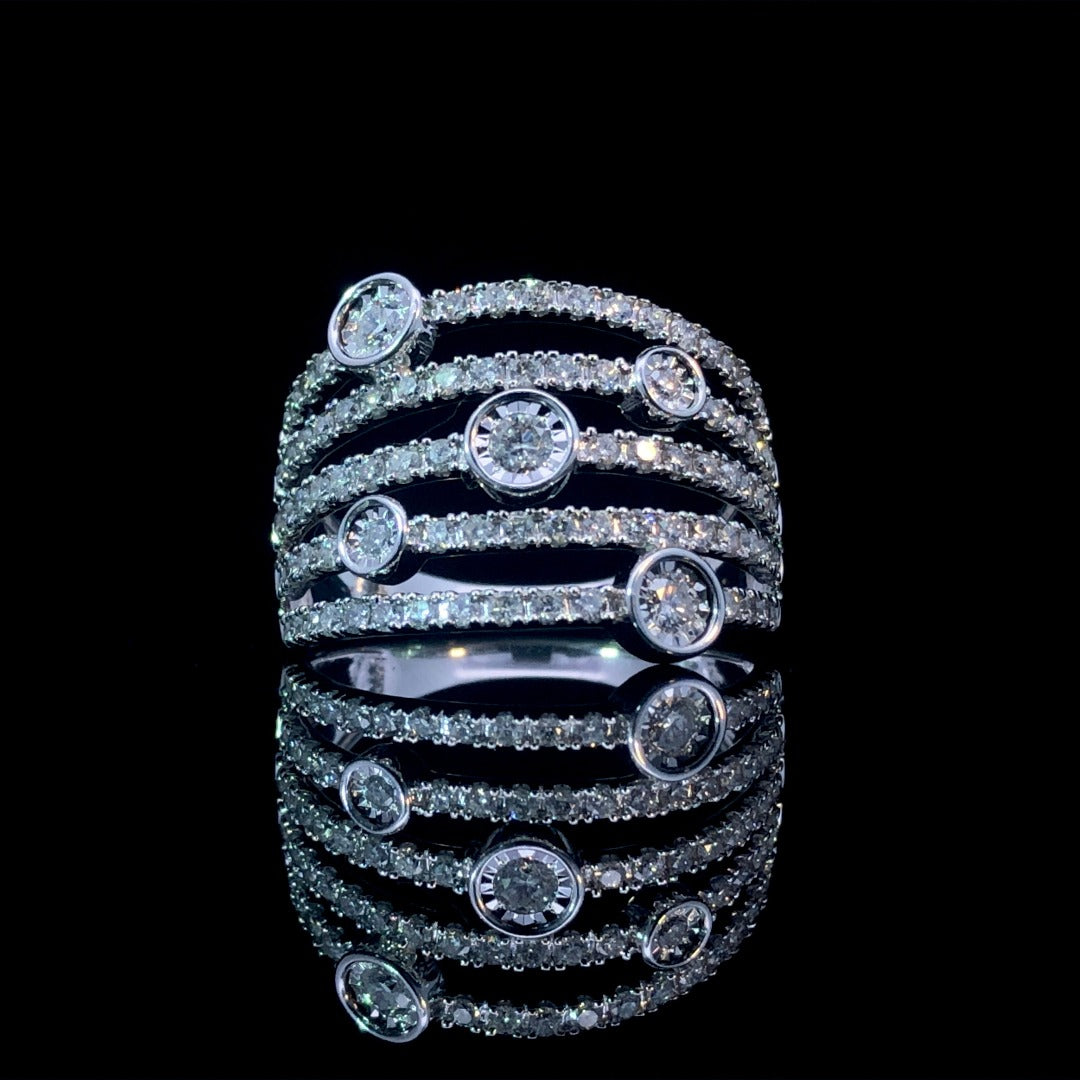 163130 - 1.00 ctw diamond ring