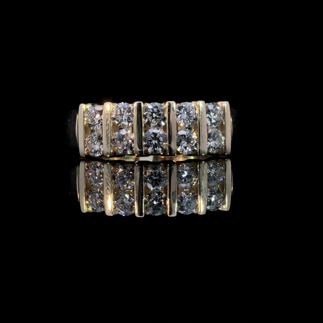 162967 - .85 ctw diamond ring