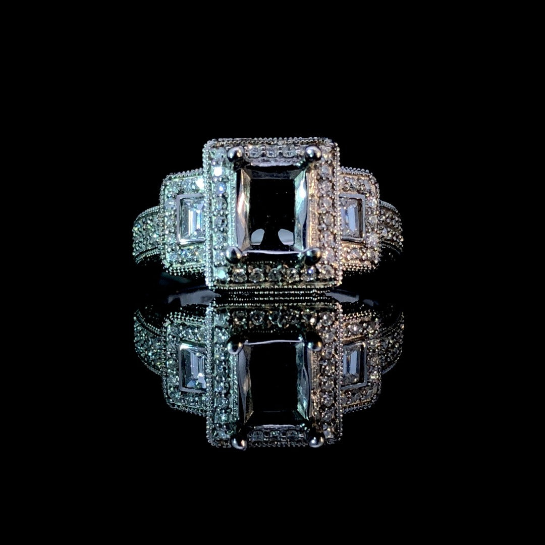 160668 - .50 ctw diamond semi mount