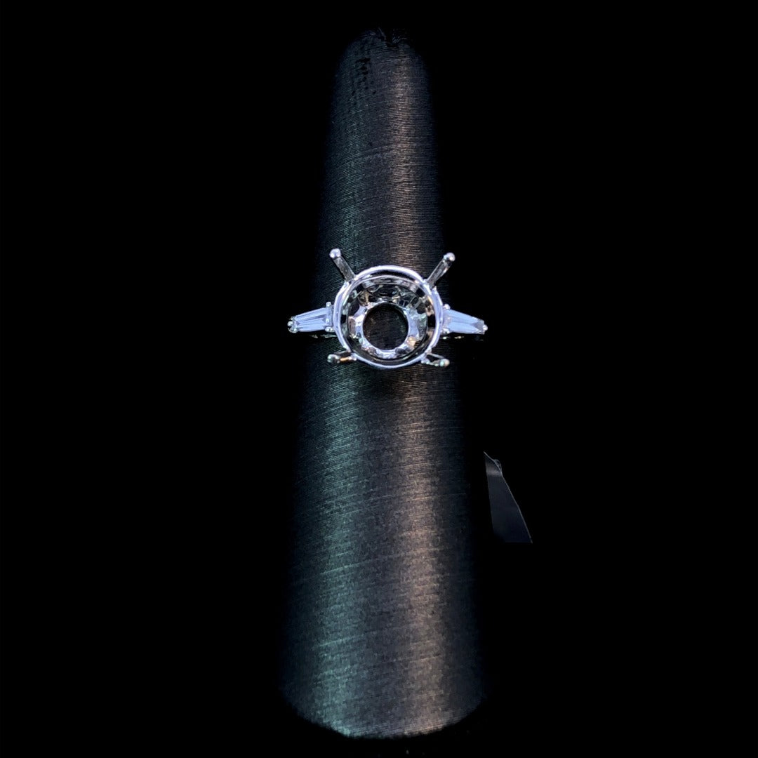 157789 - .20 ctw diamond semi mount