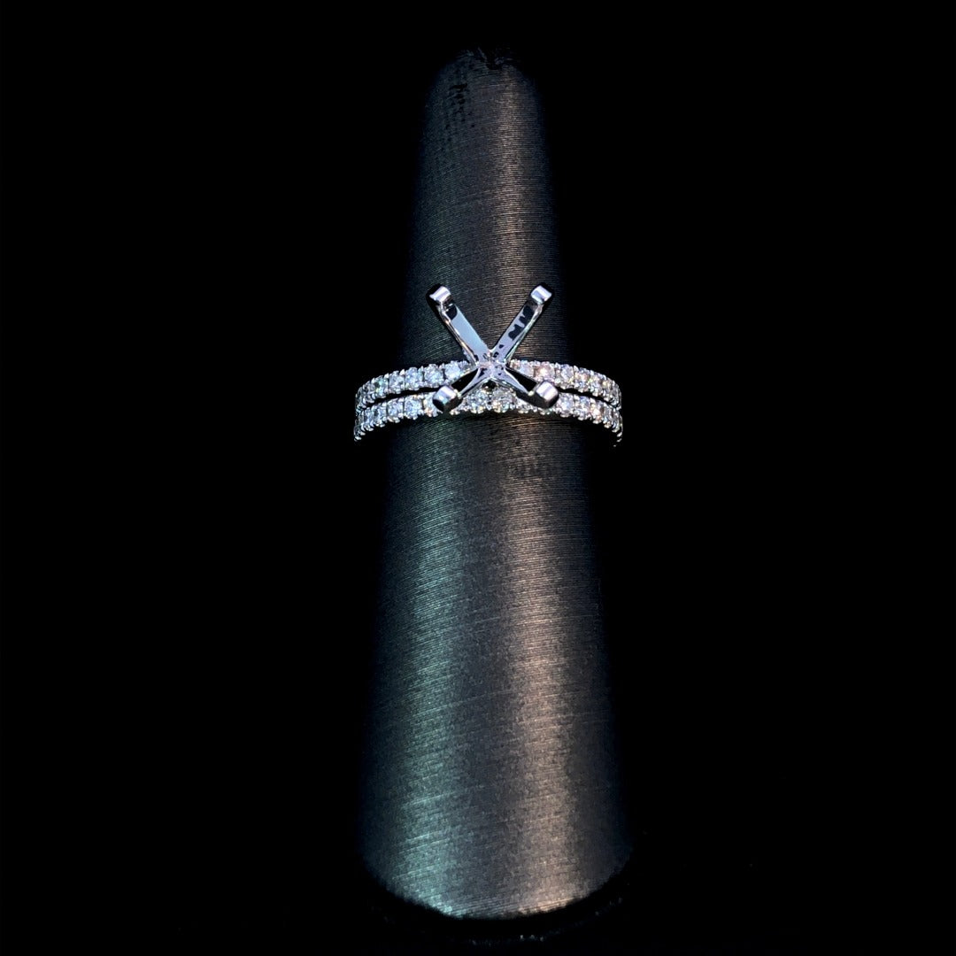 159900 - .30 ctw diamond semi mount