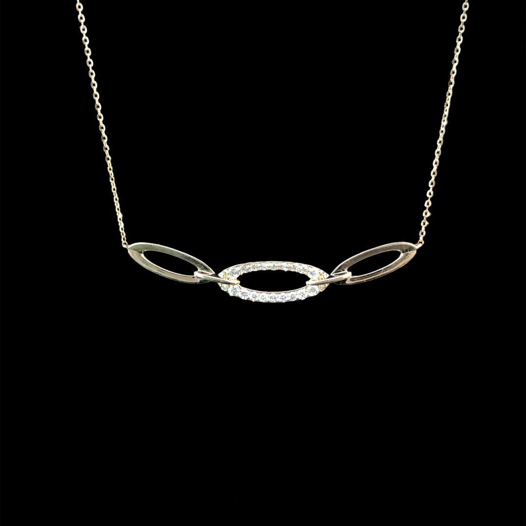 163914 - .45 ctw diamond necklace