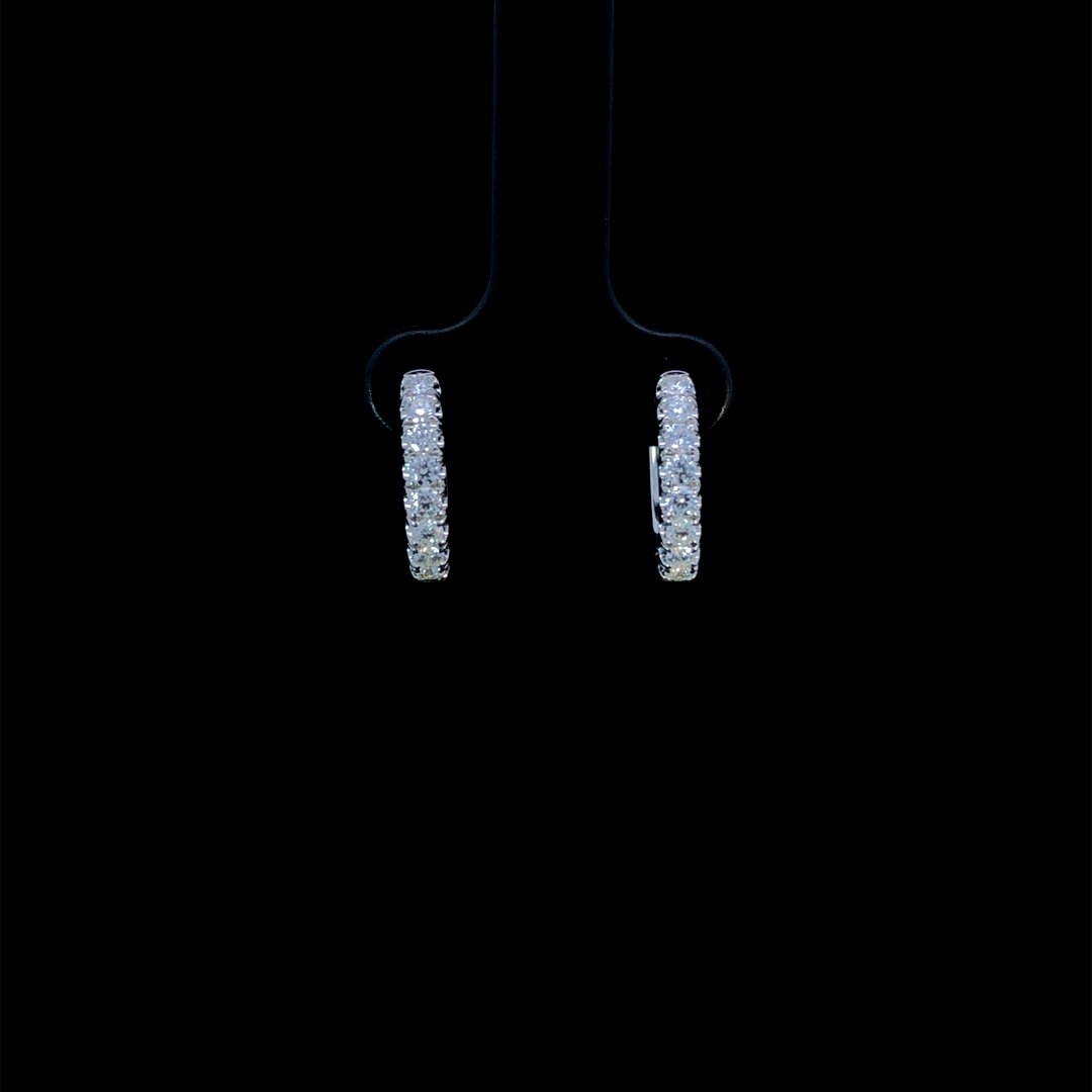 164239 - .50 ctw diamond earrings