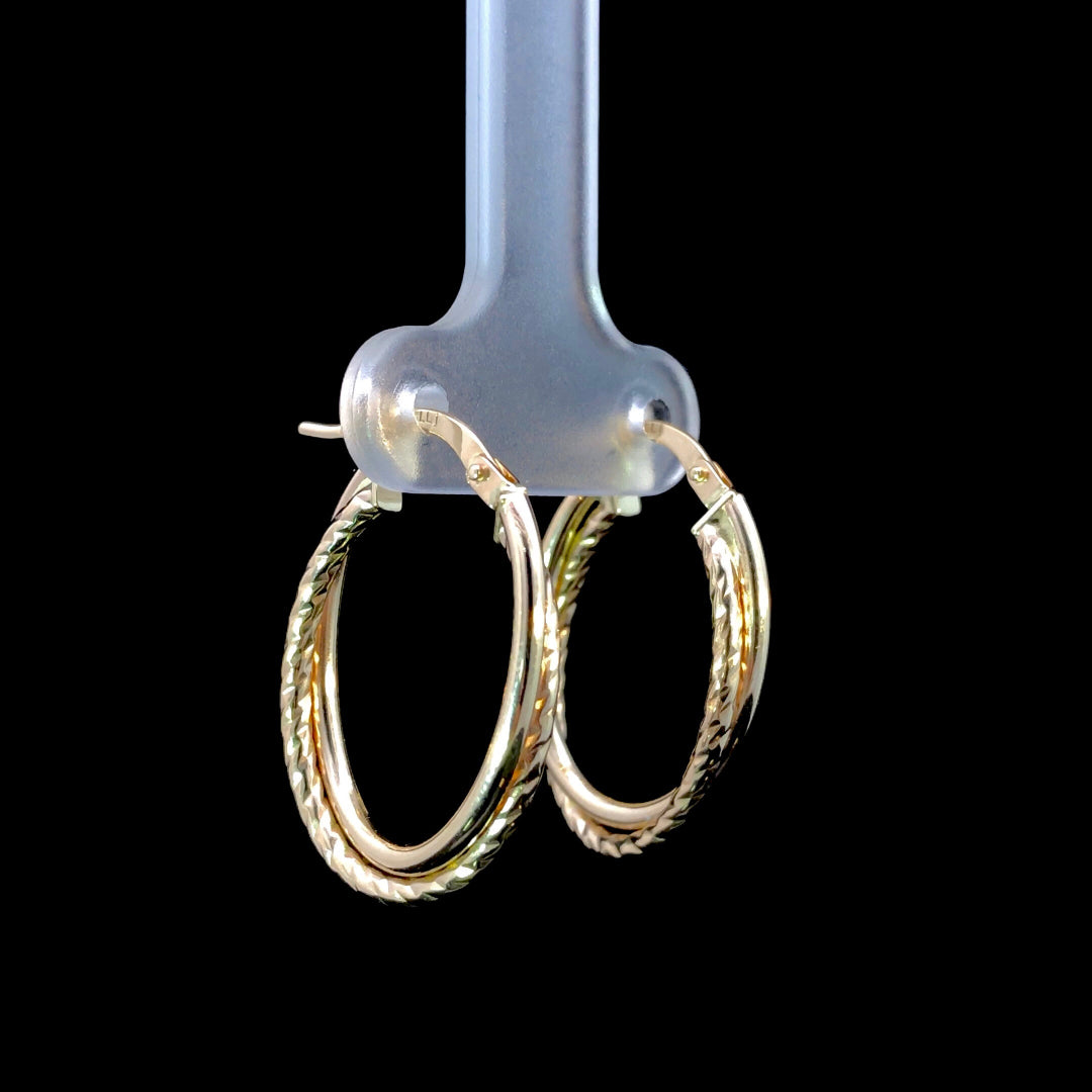 167514 - Gold hoops