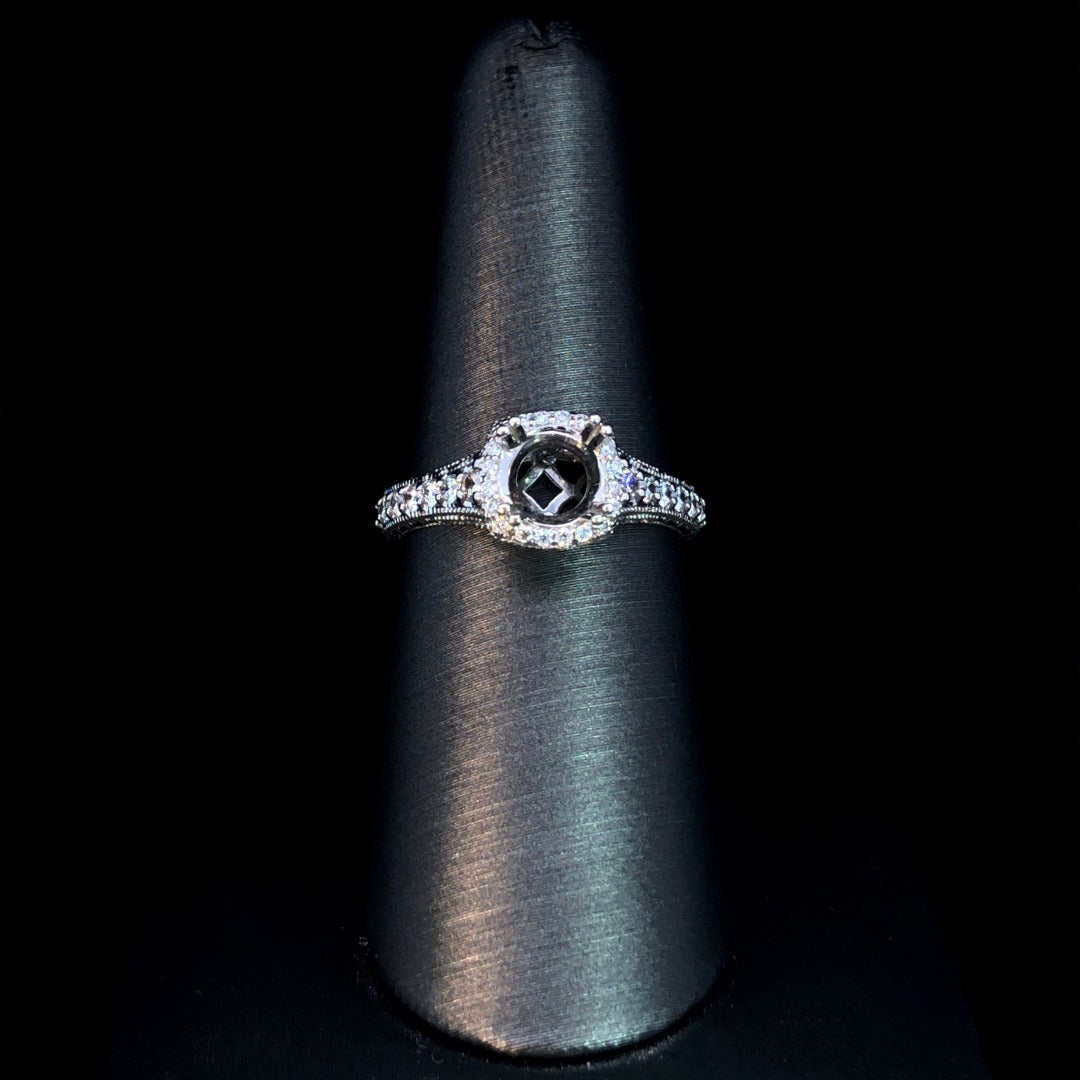153259 - .50 ctw diamond semi mount