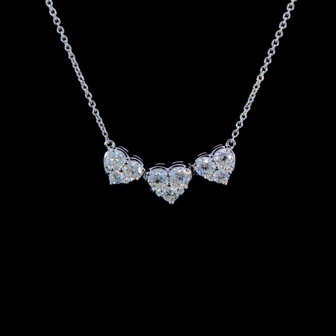 163141 - .97 ctw diamond necklace