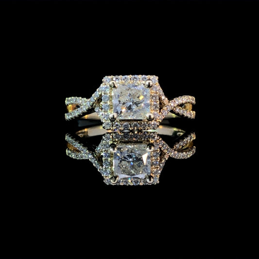 160610 - 1.27 ctw diamond ring