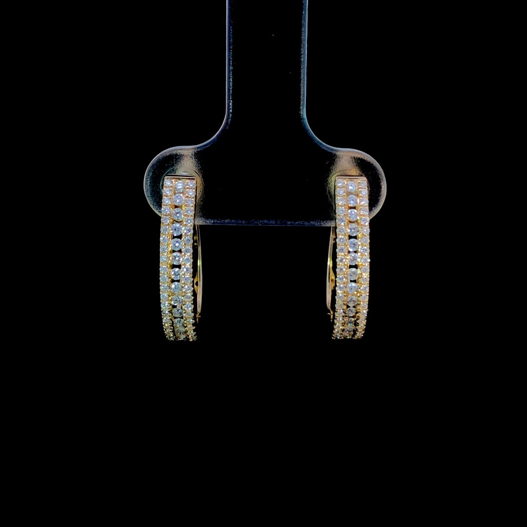 165412 - .50 ctw diamond earrings