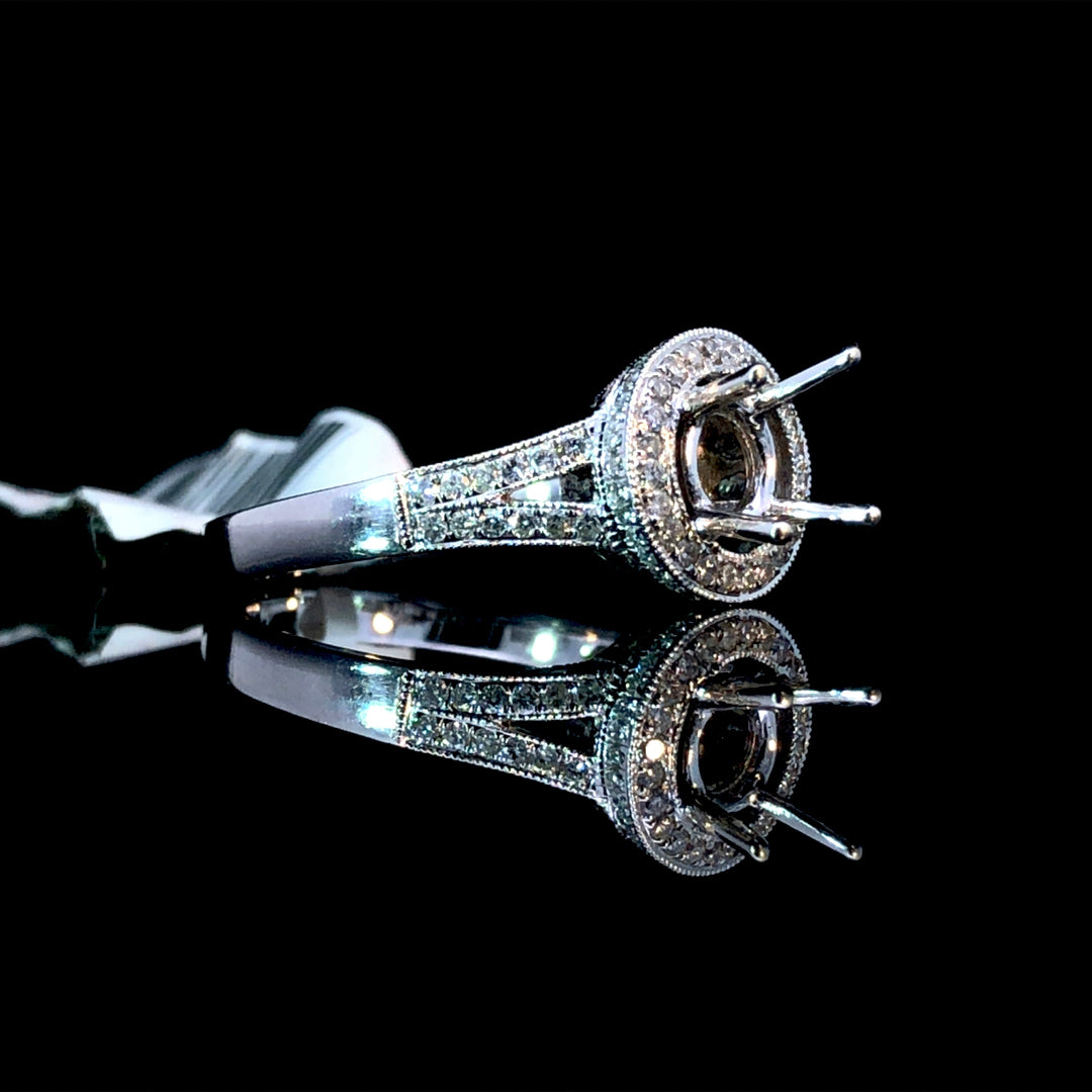 146232 - .62 ctw diamond semi mount