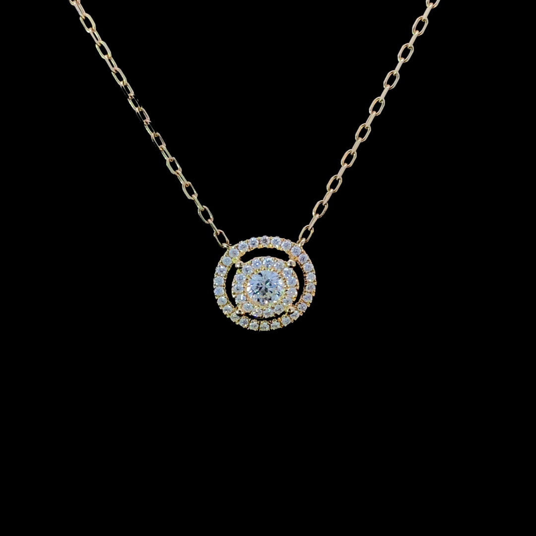 165374 - .33 ctw diamond necklace