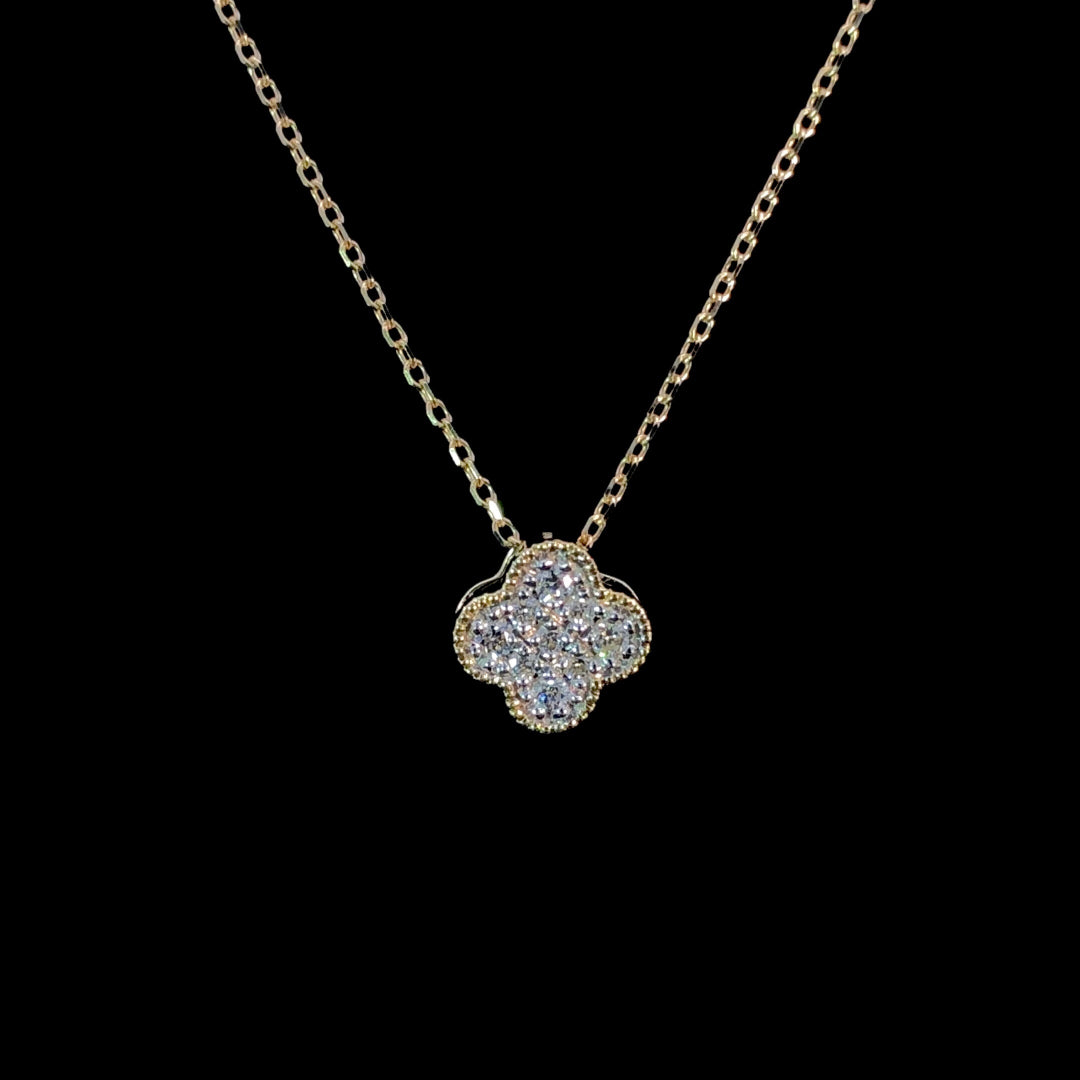 166541 - .10ctw diamond necklace
