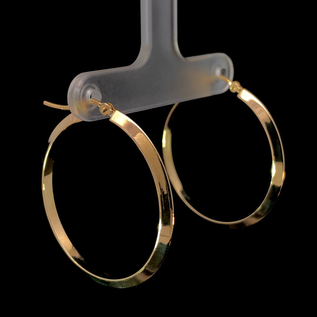 160616 - Gold hoops