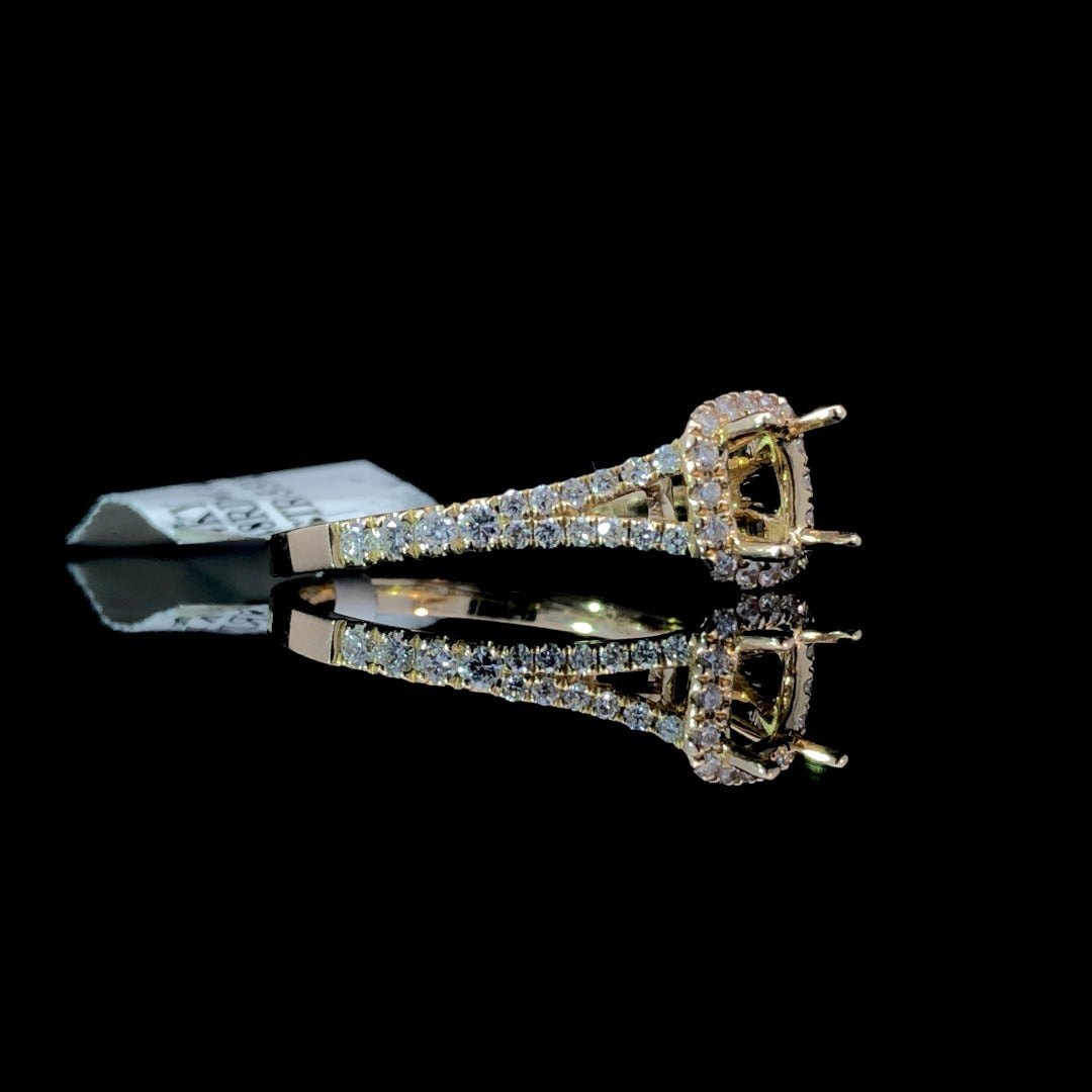 163439 - .44 ctw diamond semi mount