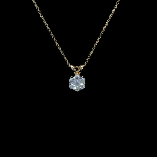 165376 - .25 ctw diamond pendant