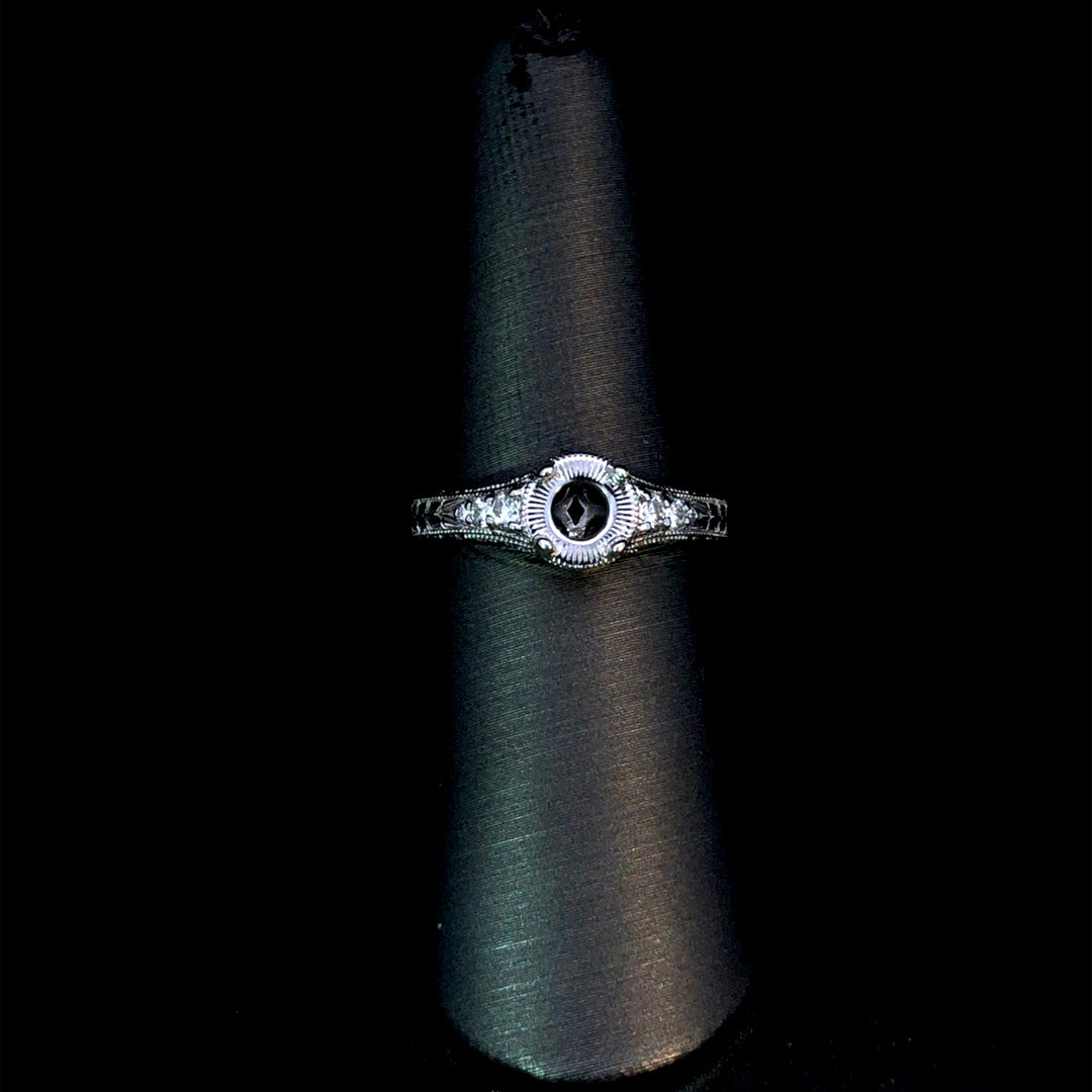 153237 - .20 ctw diamond semi mount